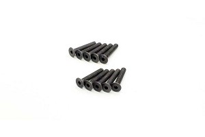 Kyosho 3x20mm Flat Head Hex Screw (10)