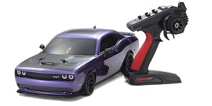 Kyosho Fazer Mk2 FZ02L 2015 Dodge Challenger SRT Hellcat 4WD 1/10 RTR Touring Car (Purple)