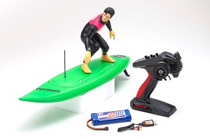Kyosho RC Surfer 4 Electric Surfboard (Green)