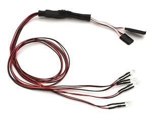 Kyosho LED Halogen Red Light Unit (L=400) (4 Bulbs)