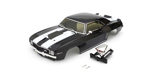 Kyosho 1969 Chevy Camaro Z/28 Pre-Painted Body Set (Tuxedo Black)