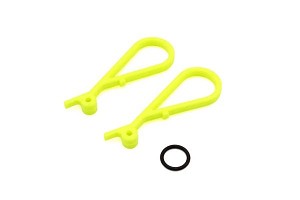 Kyosho Fuel Tank Lever Yellow (2pcs)