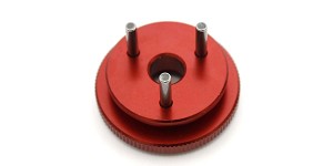 Kyosho 3-Shoe 34mm Red Anodized Flywheel