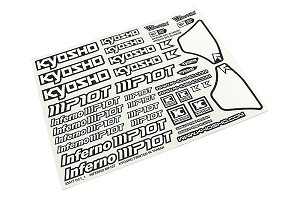 Kyosho MP10T Body Decal Set