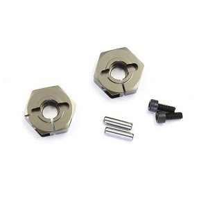 Kyosho Clamp Wheel Hub (45) (Gunmetal) (2pcs)