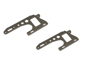 Kyosho Optima Front Side Plate (Gunmetal)