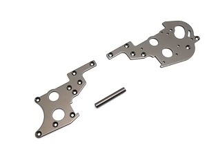 Kyosho Optima Rear Plate (Gunmetal)