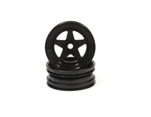 Kyosho Scorpion Front Wheel Black (2pcs)