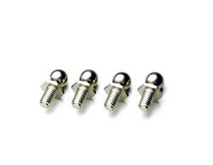 Kyosho Ultima RB7.5 4.8mm Short Ball Stud (4) (Low Mount)