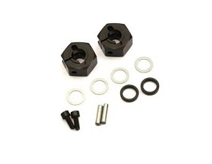 Kyosho Ultima RB7.5mm Clamping Wheel Hub (Gunmetal) (2) (62mm)