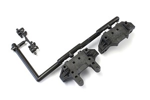 Kyosho Carbon Composite Rear Bulk Head (RB6.6/MID/LDW)