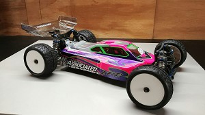 LeadFinger Racing A2 Tactic Clear Body and Wing Combo) AE B64D 1/10 4wd Buggy