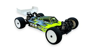 Leadfinger Racing Beretta Body w/ 2 Wings For The TLR 22X-4 (Clear)