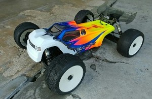 LeadFinger Racing Strife body (clear) for Tekno ET48.3
