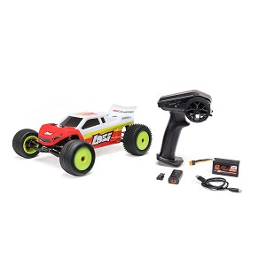 Losi 1/18 Mini-T 2.0 V2 2WD Stadium Truck Brushless RTR (Red)