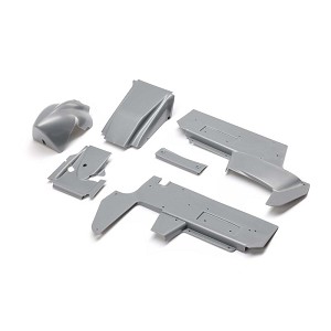 Losi Body Panel Set Silver: 22S Sprint