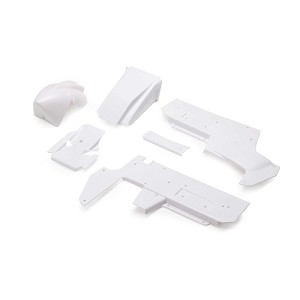 Losi Body Panel Set White: 22s Sprint