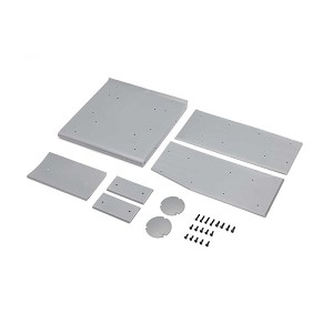 Losi Wing Panel Set Silver: 22S Sprint