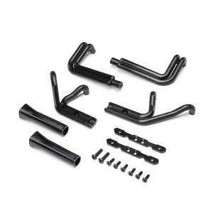 Losi Header Set Matte Black: 22s Sprint