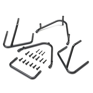 Losi Bumper Set Black: 22S Sprint