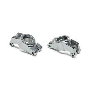 Losi Rear Hubs, Aluminum: GROM