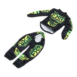 Losi Promoto-MX-SM Rider Jersey Set FXR Black Podium Gladiator: PM-SM
