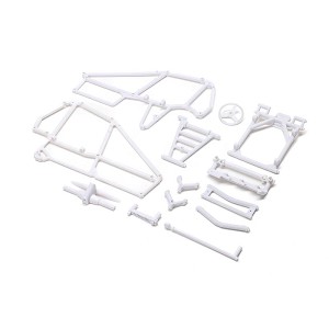 Losi Cage Set White: 22S Sprint