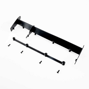 Losi Rear Spoiler Set, Black: 22S DLM