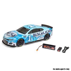 Losi 1/12 NASCAR RC Racecar Ross Chastain No. 1 Busch Light 2025 Chevrolet Camaro ZL1 2S AWD RTR