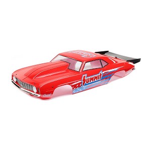 Losi 69 Camaro Body Set Summit 22S Drag (Pre-Painted Red)