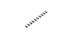 Losi Flat Head Screws M2.5 x 8mm (10)
