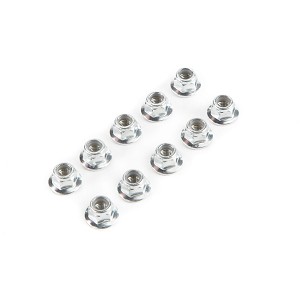 Losi Lock Nut Flanged M5 x 0.8 Serrated (10)