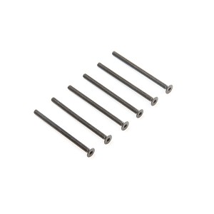 Losi M3 x 45mm Flat Head Screws (6)