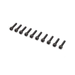 Losi Cap Head Screws, M3 x 14mm (10)