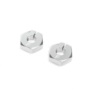 Losi Clamping Front Wheel Hexes Aluminum 22S