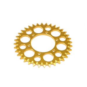 Losi Hub Chain Sprocket, Gold: PM-MX