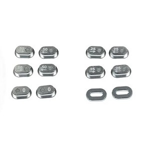 Losi Aluminum Chain Tension Adjuster Set: PM-MX