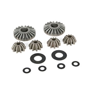 Losi Internal Differential Gears & Shims (6): 5IVE-T, MINI WRC