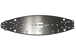 Mugen Seiki MTC3 Chassis 1.5mm (Aluminum)