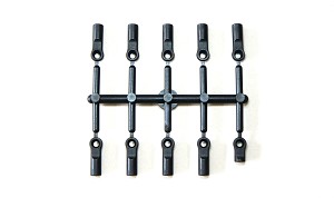 Mugen Ball Link Set Long X 9pcs - Short X 1pc: MTC1