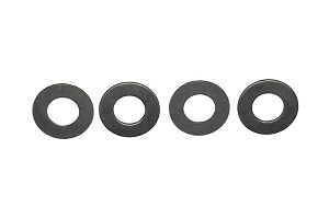 Mugen Seiki Flywheel Washer/Spacers (4pcs)