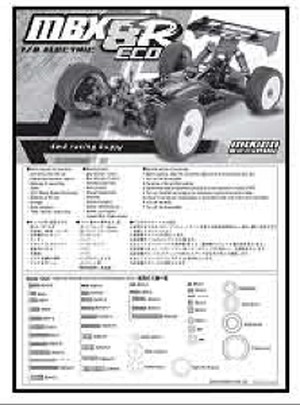 Mugen MBX8R Eco Instruction Manual
