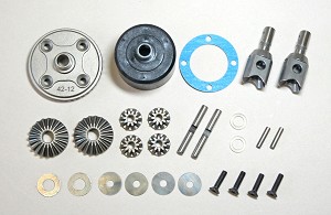 Mugen H.T. F/R Differential Set (42T): X8R/8/8E