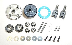 Mugen H.T. F/R Differential Set (44T): X8R/8/8E