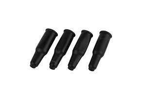 Mugen Seiki Front Shock Boots 4pcs: X8 Series