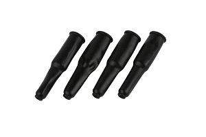 Mugen Seiki Rear Shock Boots 4pcs: X8 Series