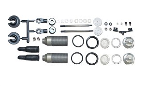 Mugen Seiki Front Shock Set 16mm: X8R/8RE