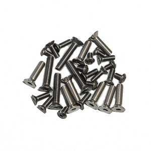 Mugen Titanium Screw Set B: X8