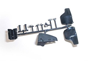 Mugen Fuel Tank / Suspension Arm Guard Set: X8R