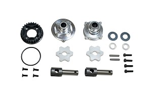 Mugen Seiki Adjustable Front Oneway Set: MTX7/6